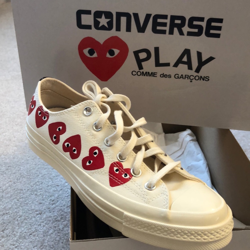 Converse Play Comme Des Garçons